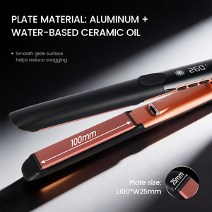 PRITECH High Temp 500 480c Aluminum <strong>Hair</strong> <strong>Straightener</strong> 260 MCH Straightening Iron Professional Flat Iron with Touch Sensor - Product Image 2