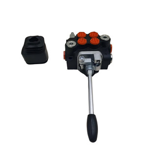 Huamao P40 Manual High-Performance <b>Joystick</b> 2 Spool Hydraulic Directional Control Valve | 1 Year Warranty | Factory Direct - Product Image 1