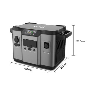 Nguồn Cung Cấp Hệ Thống Năng Lượng Pin Lifepo4 Ngoài Trời Cắm Trại Dự Phòng Sạc 1200W Bộ Bảng Máy Phát Điện Năng Lượng Mặt Trời Di Động Trạm Điện 1000W - Product Image 3