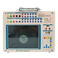 Testeur de protection de relais micro-ordinateur triphasé KDJB-802 pour l'injection de courant secondaire et la calibration des systèmes électriques
