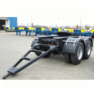 Remolque de Plataforma con Barra de Tracción de 40 Toneladas de Capacidad, Remolque de 2 Ejes y 8 Ruedas - Product Image 1