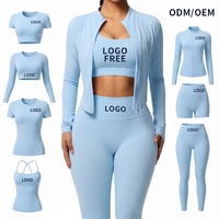 Nouvel Arrivage 2026 : Ensemble de Yoga Femme Séchage Rapide et Respirant – Tenue de Sport et Fitness Taille Haute pour la Course et l'Activité Physique
