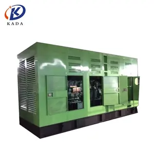 KADA Silent Type Generadores Electricos 1000kw Brushless Motor 1000kw 1250kva Diesel Generator untuk Irak