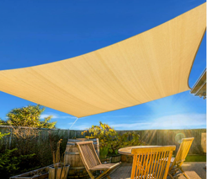 Auvent <span class=keywords><strong>imperméable</strong></span> pour patio extérieur à blocage UV en voile pare-soleil HDPE - Product Image 2