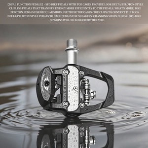 Pedales Ultraligeros sin Clip LEWEE para Bicicletas de Carretera y BMX - <span class=keywords><strong>Calas</strong></span> de Bicicleta Resistentes al Agua - Product Image 3