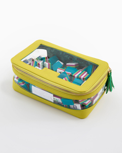 Bolsa de Almacenamiento Plegable de Lujo, Moderna, con Cierre, Portátil, Multifuncional, Organizador de Fichas de Mahjong, de Gran Capacidad, <span class=keywords><strong>para</strong></span> <span class=keywords><strong>Póker</strong></span> y Cosméticos - Product Image 3