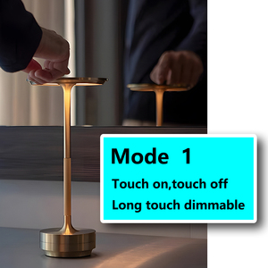 No-matkap kurulum Metal dokunmatik anahtarı DC3.7-24V dokunmatik açma/kapama karartma sensörü çift-renkli LED şerit denetleyici Metal masa lambası - Product Image 3