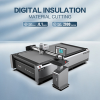 Machine de découpe numérique CNC AOL PVC à couteau oscillant pour mousse EVA et éponge