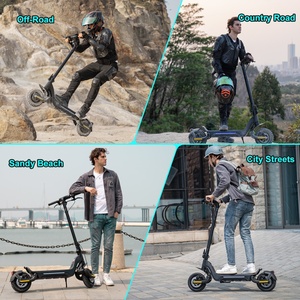 Trottinette électrique tout-terrain F5 pour adultes, double moteur, longue autonomie, stock US - Product Image 3
