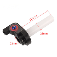 Empuñadura Universal de Alta Calidad para Motocicleta y Bicicleta Eléctrica, de Goma Suave, Antideslizante y Antitranspirante, de un Solo Color