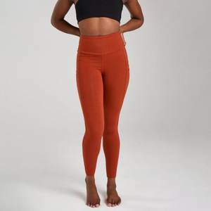 Pantalones de Yoga de cintura alta para mujer, mallas elásticas de gimnasio con bolsillo lateral para teléfono - Product Image 3