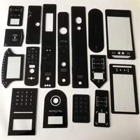 Verre trempé de sécurité de haute qualité pour panneau de serrure intelligente, impression sérigraphique personnalisée, impression numérique sur verre