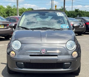 FIAT 500 Pop <span class=keywords><strong>Cabrio</strong></span> 2018 con Basso Chilometraggio, Guida <span class=keywords><strong>a</strong></span> Sinistra, Trazione Anteriore, Cambio Automatico, Cerchi R16, Sedili in Tessuto, Sistema di Navigazione, Avviamento Remoto, Android - Product Image 1