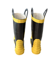 Bottes en caoutchouc de haute qualité certifiées EN 15090 pour la lutte contre les incendies, bottes de sécurité incendie, bottes de pompier pour les sapeurs-pompiers