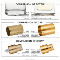 Porte-clés personnalisé avec logo, flacon de parfum vide 10ml 15ml 20ml, flacon de parfum rond en verre, flacon de parfum fantaisie avec bouchon en zamac