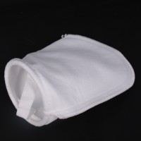 Haute qualité personnalisé écologique respirant sac chaussette industrielle plaine antistatique tissu non tissé liquide filtre tissu