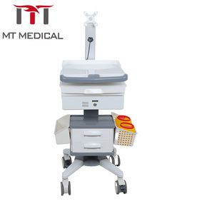 Bác sĩ Máy Trạm Xe đẩy ánh sáng y tế MT Bệnh viện Y tế điều chỉnh chiều cao máy tính xách tay y tế Có Ngăn Kéo - Product Image 5