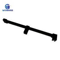 Barre de support en verre pour porte de douche sans cadre à tige réglable, prix direct usine, pour salle de bain