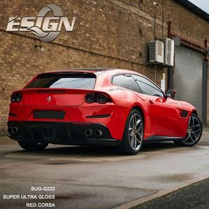 ฟิล์มเปลี่ยนสีรถยนต์คริสตัลสีดำสว่างป้องกันรอยขีดข่วนป้องกันรอยขีดข่วน - Product Image 2