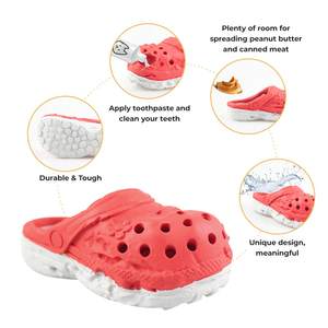 Sıcak satış Molar köpek spor oyuncaklar kauçuk interaktif ayakkabı şekil <span class=keywords><strong>Pet</strong></span> çiğnemek köpek oyuncak - Product Image 3