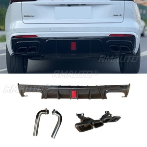 <b>Car</b> Rear Bumper Lip Spoiler Splitter <b>Diffuser</b> Bumper Guard Protector for Geely MonjaroL 2021-2024 Body Kit <b>Car</b> Accessories - Product Image 5