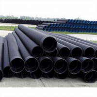 Tuyau de drainage en HDPE à double paroi ondulé de 18 pouces à l'intérieur lisse