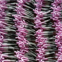Hilo de cerámica 99%, guía de cerámica rosa, cola de cerdo para Textiles, buena calidad