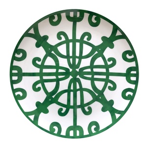 Nuevos Diseños de Platos Verdes para Catering, Vajilla de Porcelana Fina, Juegos de Platos para Cena - Product Image 2