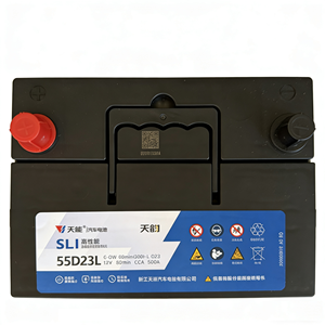 天能55D23 <span class=keywords><strong>12V</strong></span> 80Ah SLIメンテナンスフリーカーバッテリー（電気自動車・ゴルフカート用、500A CCA） - Product Image 2