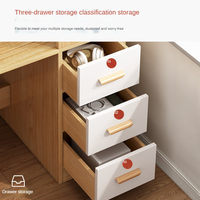 Bureau d'ordinateur simple pour la maison, bureau de location, bureau d'étude pour étudiants, bureau d'écriture simple