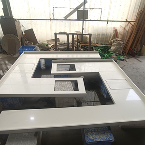 GOLDTOP ODM OEM 2002 Grande dalle de quartz bleu, pierre artificielle, surface polie, imperméable, pour plan de travail de cuisine moderne - Product Image 1