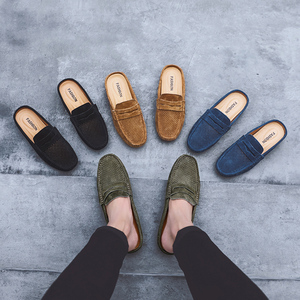 Hot Selling Fashion Loafer Shoe Custom Logo Classic Flat Bottom Outdoor Sports Comfortable Men's Casual Winter Anti-Slip Fur - Product Image 5