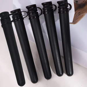Custom <b>Cigarette</b> Packaging <b>Tube</b> 98mm 116mm 120mm Multi-size Recyclable Plastic Smokable Cone <b>Tubes</b> With Lids - Product Image 2