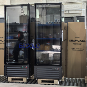 Tủ đông trưng bày thực phẩm đông lạnh nhiệt độ đơn 450L thẳng đứng với chức năng không có sương giá 5 Kệ tiết kiệm năng lượng - Product Image 3