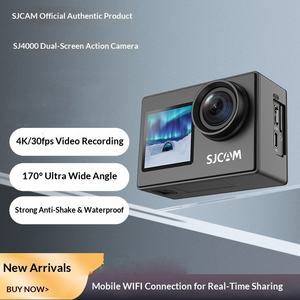 <span class=keywords><strong>SJ4000</strong></span> double écran étanche sport 4K caméra Anti-shake 360 panoramique mémoire intégrée pour la photographie cycliste - Product Image 2