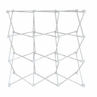 Stand d'exposition modulaire standard en aluminium avec étagère, taille 3x3 mètres, facile à assembler, vente chaude en Chine