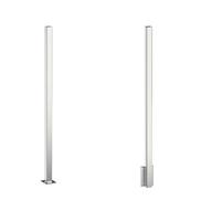 Balancier de rambarde en acier inoxydable 304, pour escalier de balcon en verre, tube de balustrade en acier inoxydable, socle latéral