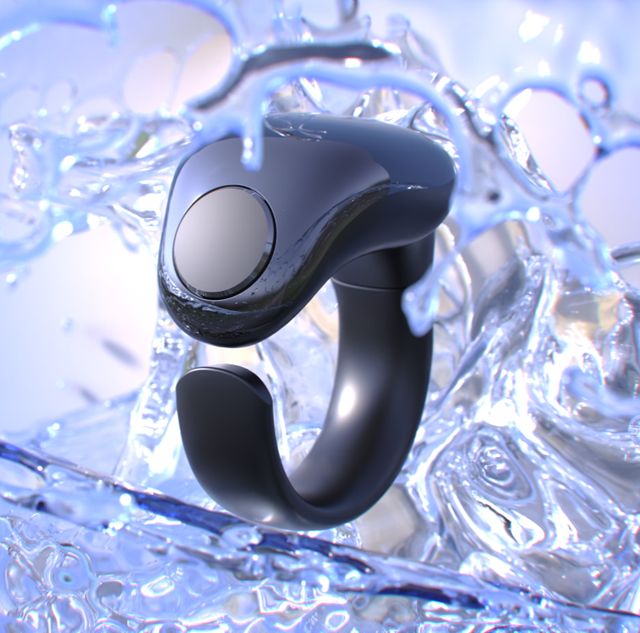 Muslim Style Zikr Ring with Touch Screen Waterproof Design Mosque Compass & Tasbeeh Counter for Ramadan & Umrah