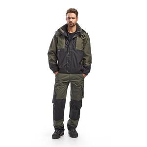 BLAKLADER - 145418354699D112 Pantalones de jardín Verde militar/Negro-EAN 7330509278659 PANTALONES DE TRABAJO DE CARGA - Product Image 3