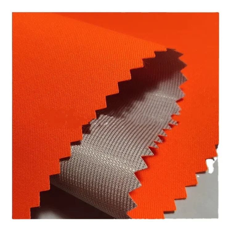 75D high elastic mechanical stretch laminated TPU tricot three layers fabric for outdoor jacket