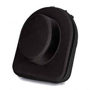 Portable Eco-Friendly Zipper Closure EVA <b>Hat</b> Storage <b>Box</b> Luxury Casual Waterproof Hard Shell Baseball <b>Hat</b> Case for Travel - Product Image 2