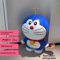 Estatua de Anime de Doraemon a Escala 1:1 y Modelo Coleccionable de Dorayaki para Sala de Estar