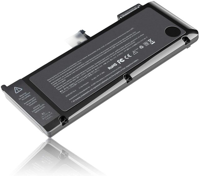 10.95V 77.5WH Laptop A1286 A1382 Battery Genuine for Early/Late 2011 2012 MacBook Pro 15" Long Lasting Laptop Battery