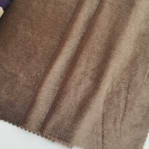 墨泉工厂超柔软KS韩版天鹅绒涤纶氨纶女式针织面料 - Product Image 4