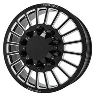 Jantes forgées DRW polies sur mesure 22X8.25 26X8.25 30X8.25 avec enjoliveur central flottant 10X285.75 8X180 pour Silverado 3500HD