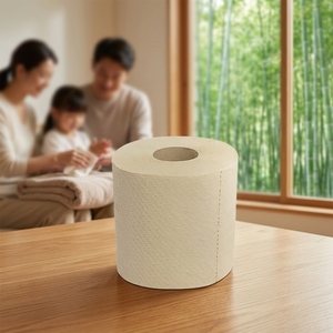 Vendita all'Ingrosso: Carta Igienica 100% Pura Polpa di Bambù, Biodegradabile, Ecologica e Personalizzabile in Base al Numero di Veli - Product Image 2