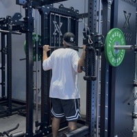 Machine Smith multifonctionnelle à charges réglables pour salle de sport, équipement de fitness professionnel, vente en gros directe usine avec contrepoids