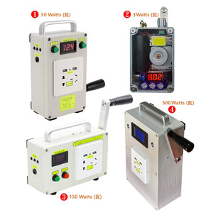 XG-220 Hand Crank Generator 220V DC USB <b>5V</b> Outdoor Emergency Power Supply Compact Portable Light - Product Image 3