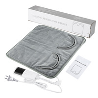 Chauffe-pieds électrique portable à brancher, norme européenne, conception à double spirale, contrôle de la température à 9 niveaux, minuterie à 4 niveaux