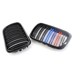 Rejilla BMW E36 en negro brillante estilo M, inserto de plástico ABS para parachoques delantero, actualización para modelos 1997-1999 - Product Image 2